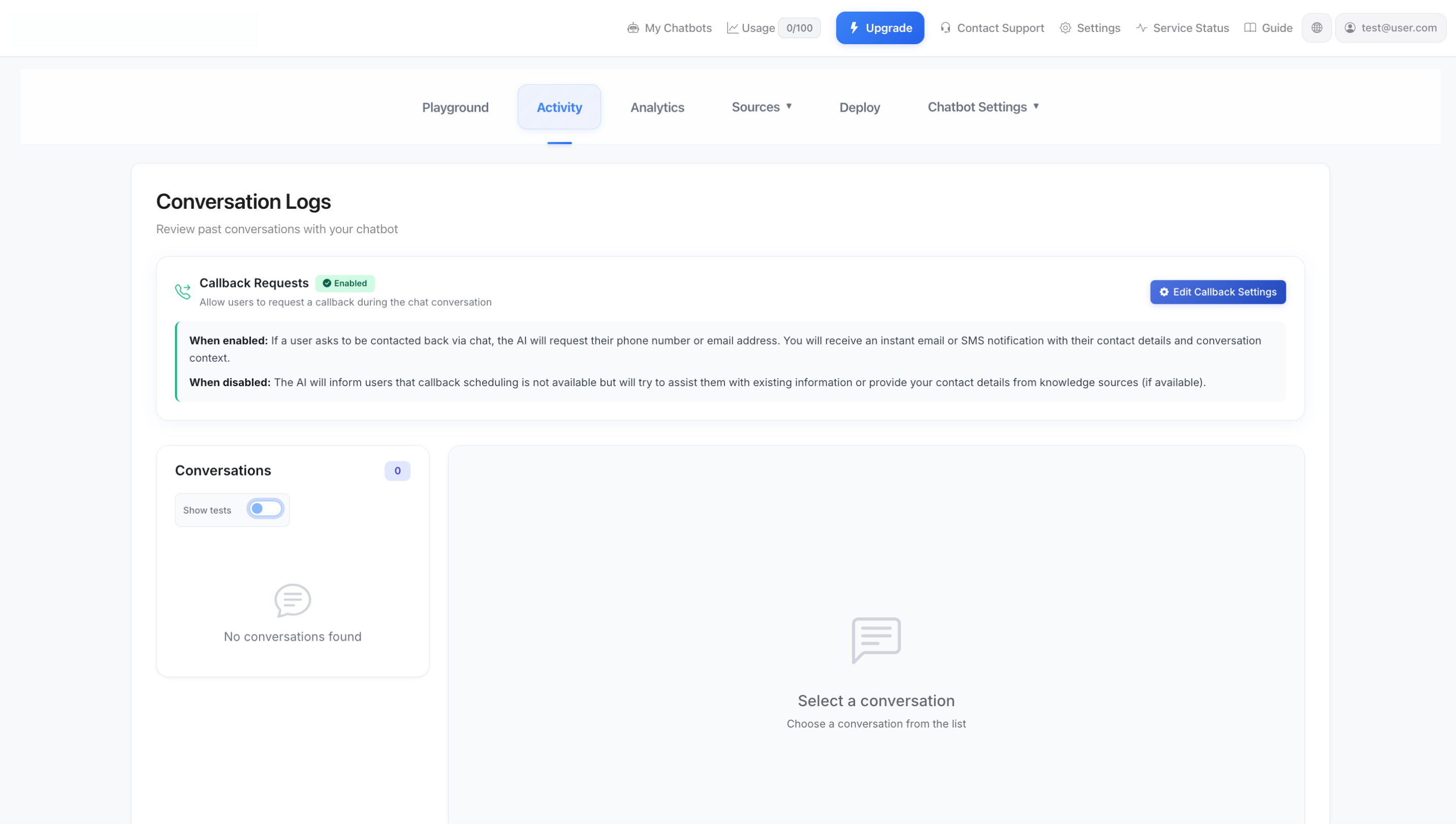 Toiminta- ja keskustelulokit
