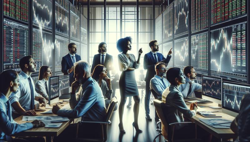 Pörssikaaviot, jotka näyttävät epävakaita trendejä romahduksen aikana